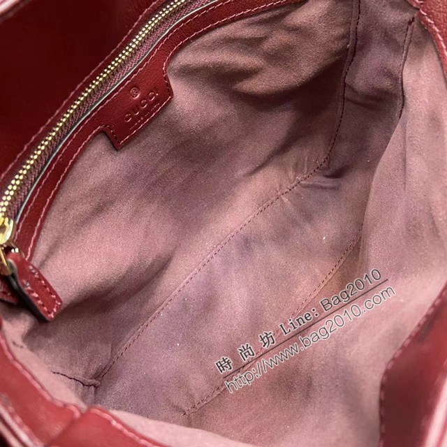 Gucci專櫃古馳最新款Diana肩背包竹節提手全皮女包 jh2881型號：799865